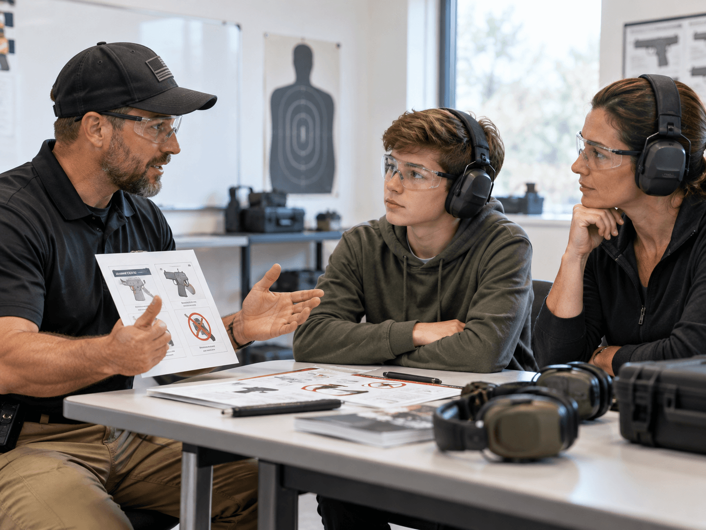 Children Firearm Safety & Fundamentals training session